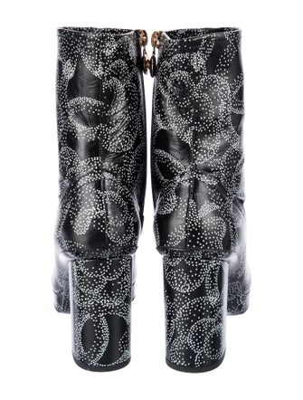 Chanel 2023 Interlocking CC Logo Boots