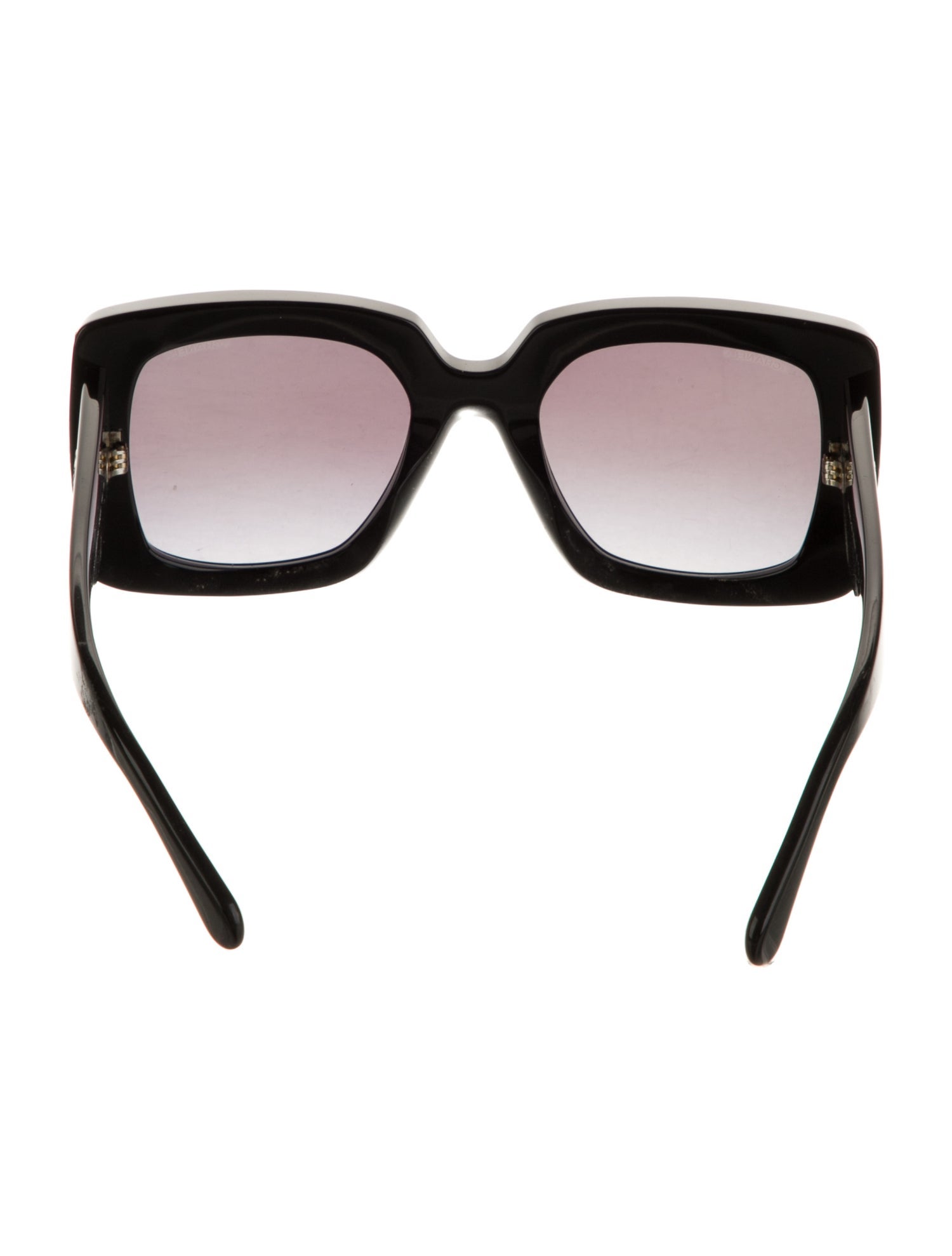 Chanel RECTANGLE Interlocking CC Logo Sunglasses