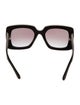Chanel RECTANGLE Interlocking CC Logo Sunglasses