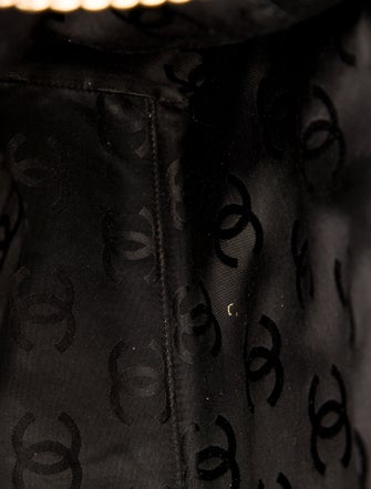 Chanel Quilted Shopping Tote