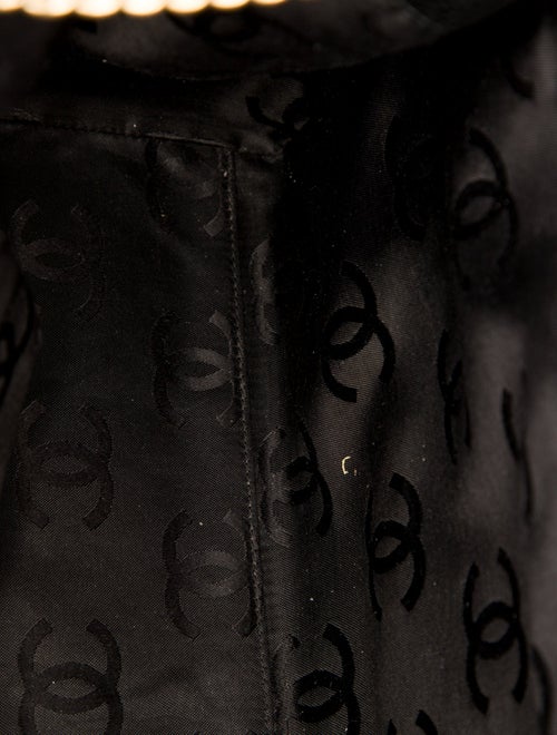 Chanel Quilted Shopping Tote