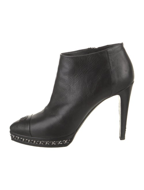 Chanel 2014-2015 Interlocking CC Logo Boots