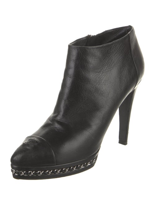 Chanel 2014-2015 Interlocking CC Logo Boots