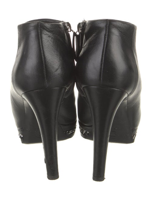 Chanel 2014-2015 Interlocking CC Logo Boots