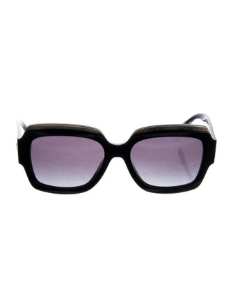 Chanel Interlocking CC Logo Square Sunglasses
