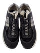 Chanel Interlocking CC Logo Leather Athletic Sneakers