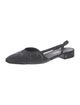 Chanel 2023 Interlocking CC Logo Slingback Flats