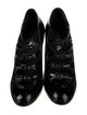 Chanel Quilted Pattern Patent Leather Pumps