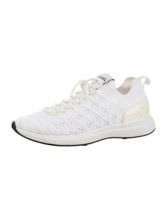 Chanel 2023 Interlocking CC Logo Athletic Sneakers