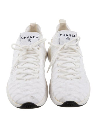 Chanel 2023 Interlocking CC Logo Athletic Sneakers