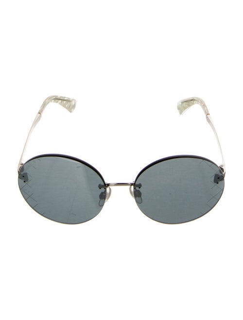 Chanel Interlocking CC Logo Round Sunglasses