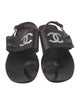 Chanel 2021 Interlocking CC Logo Slingback Sandals