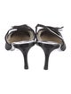 Chanel Interlocking CC Logo Patent Leather Slingback Pumps