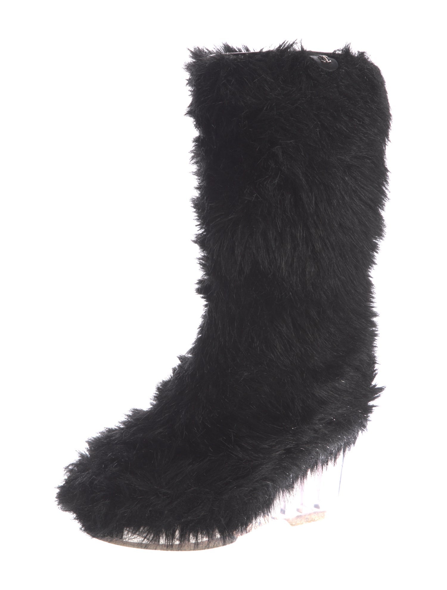 Chanel Vintage 2010 Lace-Up Boots