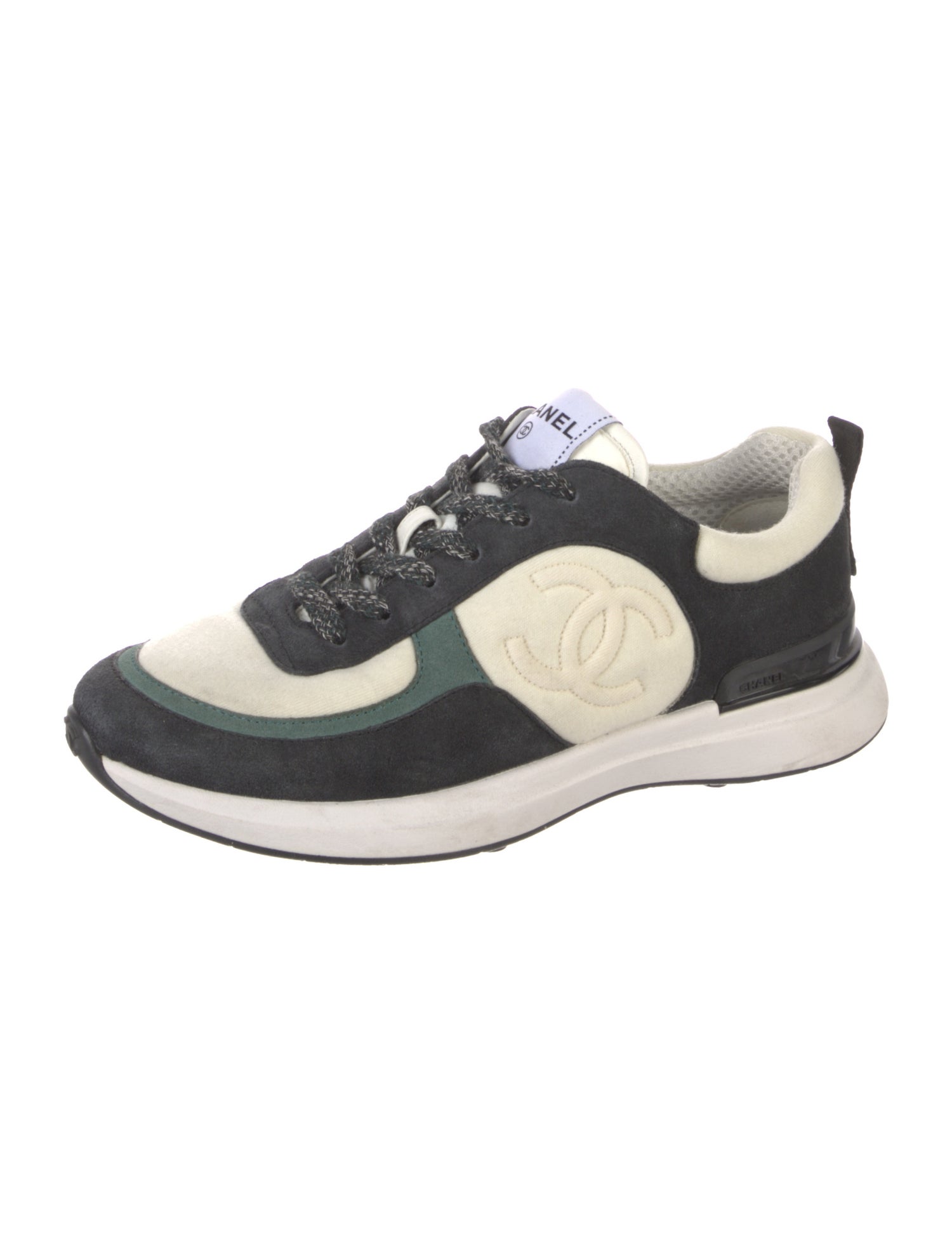 Chanel 2022 Interlocking CC Logo Sneakers