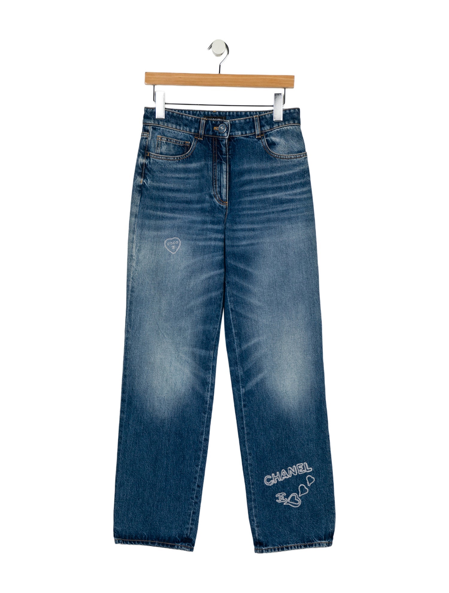 Chanel 2024 Straight Leg Jeans