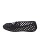 Chanel Interlocking CC Logo Raffia Ballet Flats