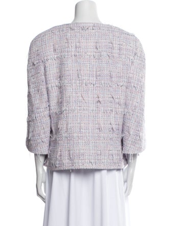 Chanel 2018 Tweed Pattern Evening Jacket