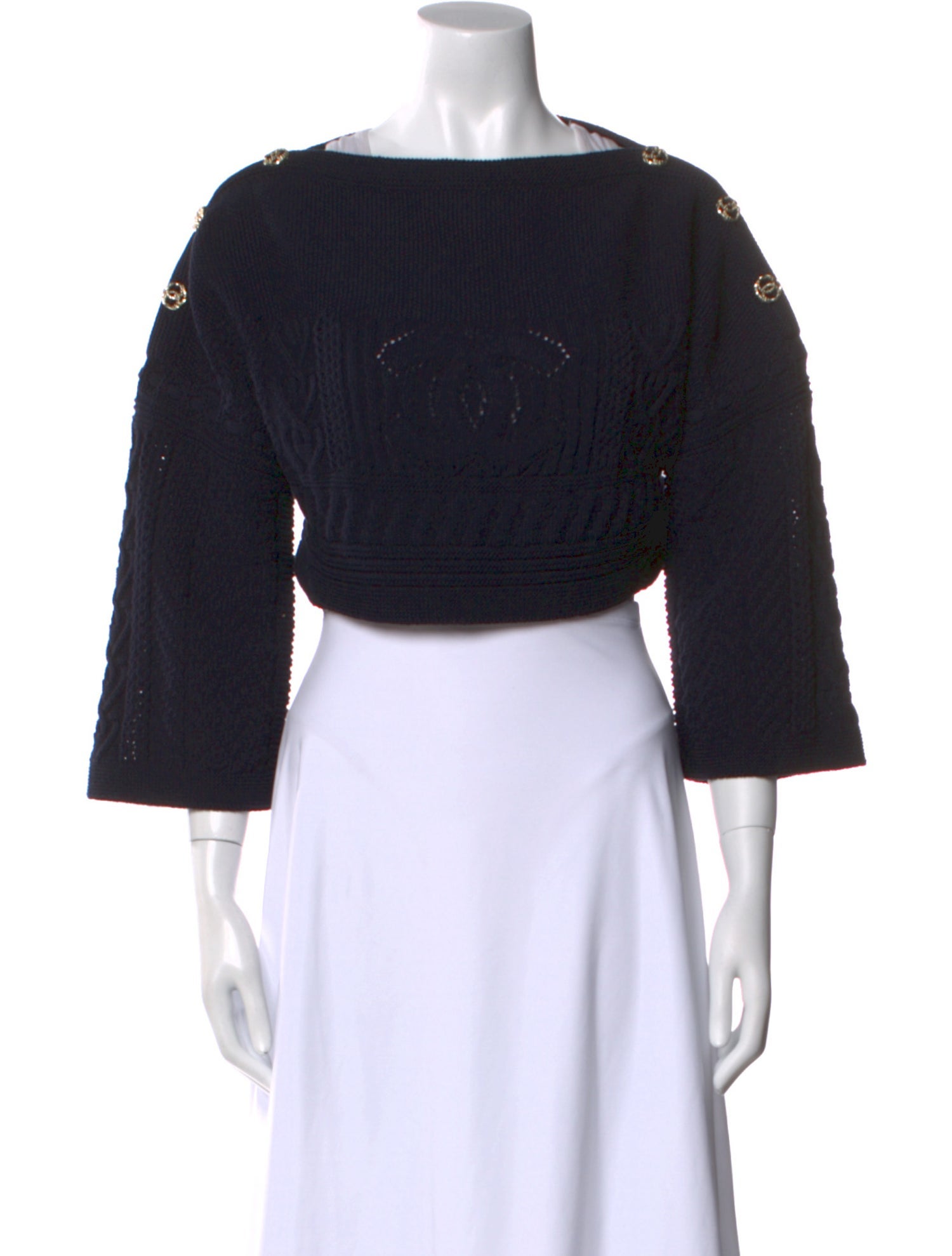 Chanel 2020 Bateau Neckline Sweater