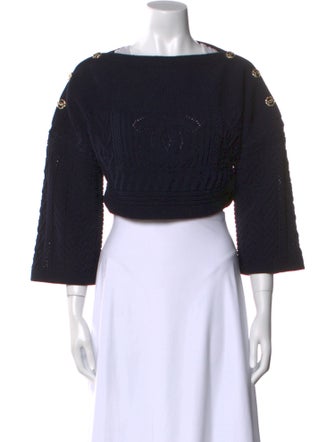 Chanel 2020 Bateau Neckline Sweater