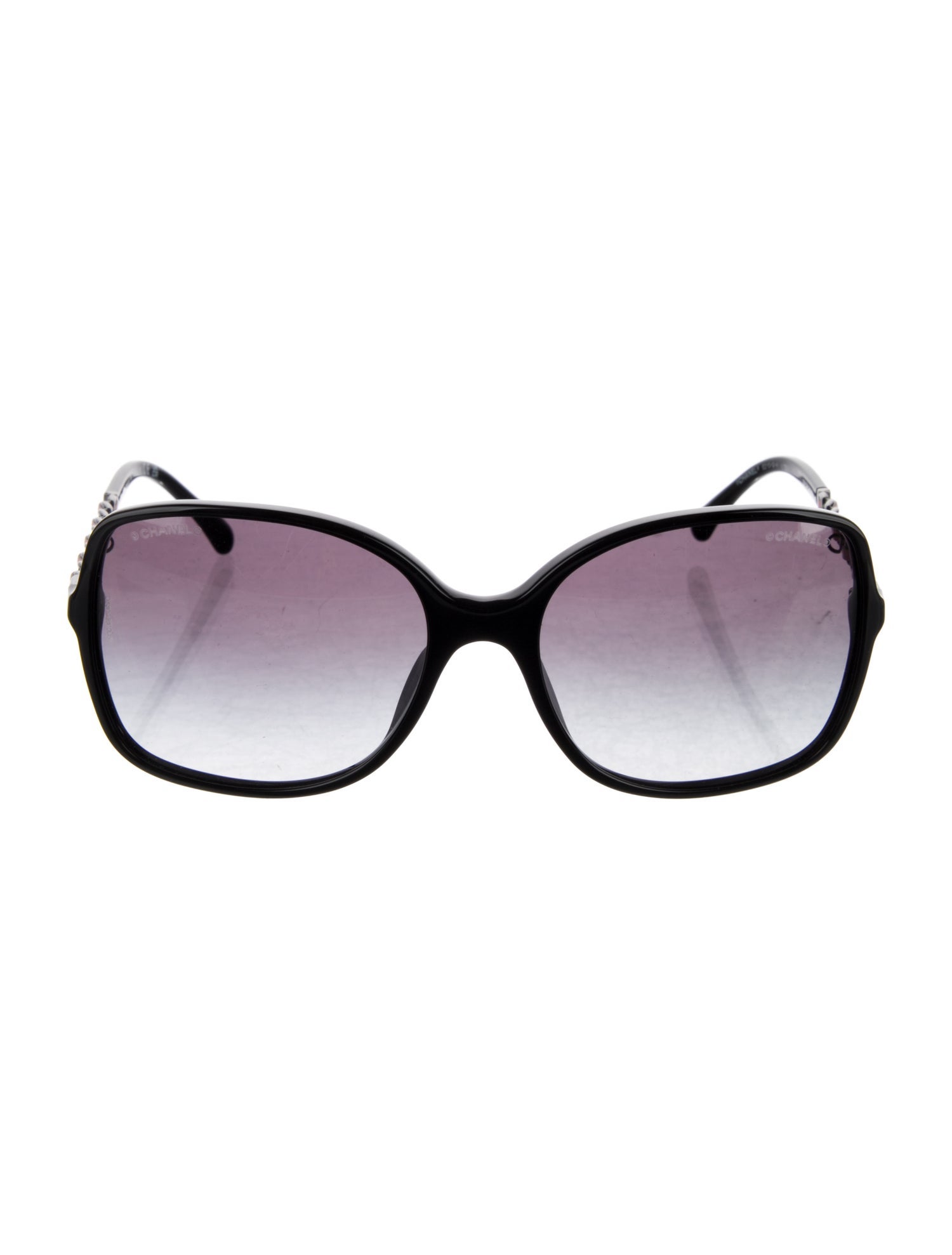 Chanel Interlocking CC Logo Square Sunglasses