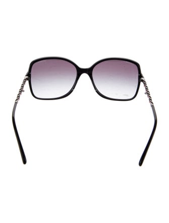 Chanel Interlocking CC Logo Square Sunglasses