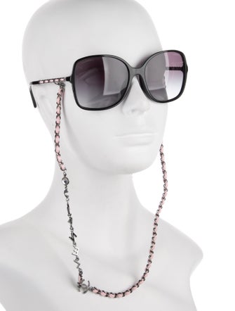 Chanel Interlocking CC Logo Square Sunglasses