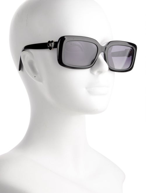 Chanel Interlocking CC Logo Square Sunglasses