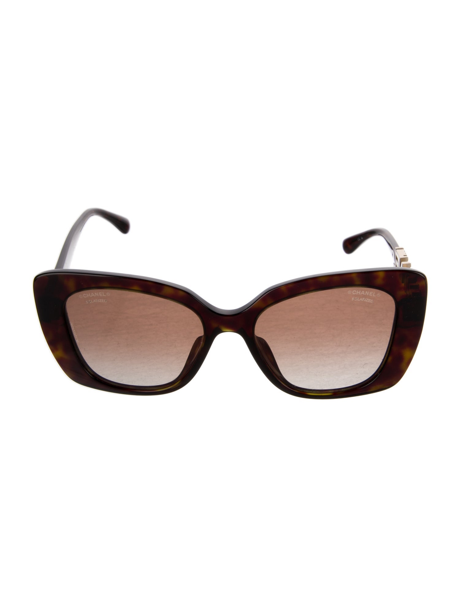 Chanel Interlocking CC Logo Cat-Eye Sunglasses