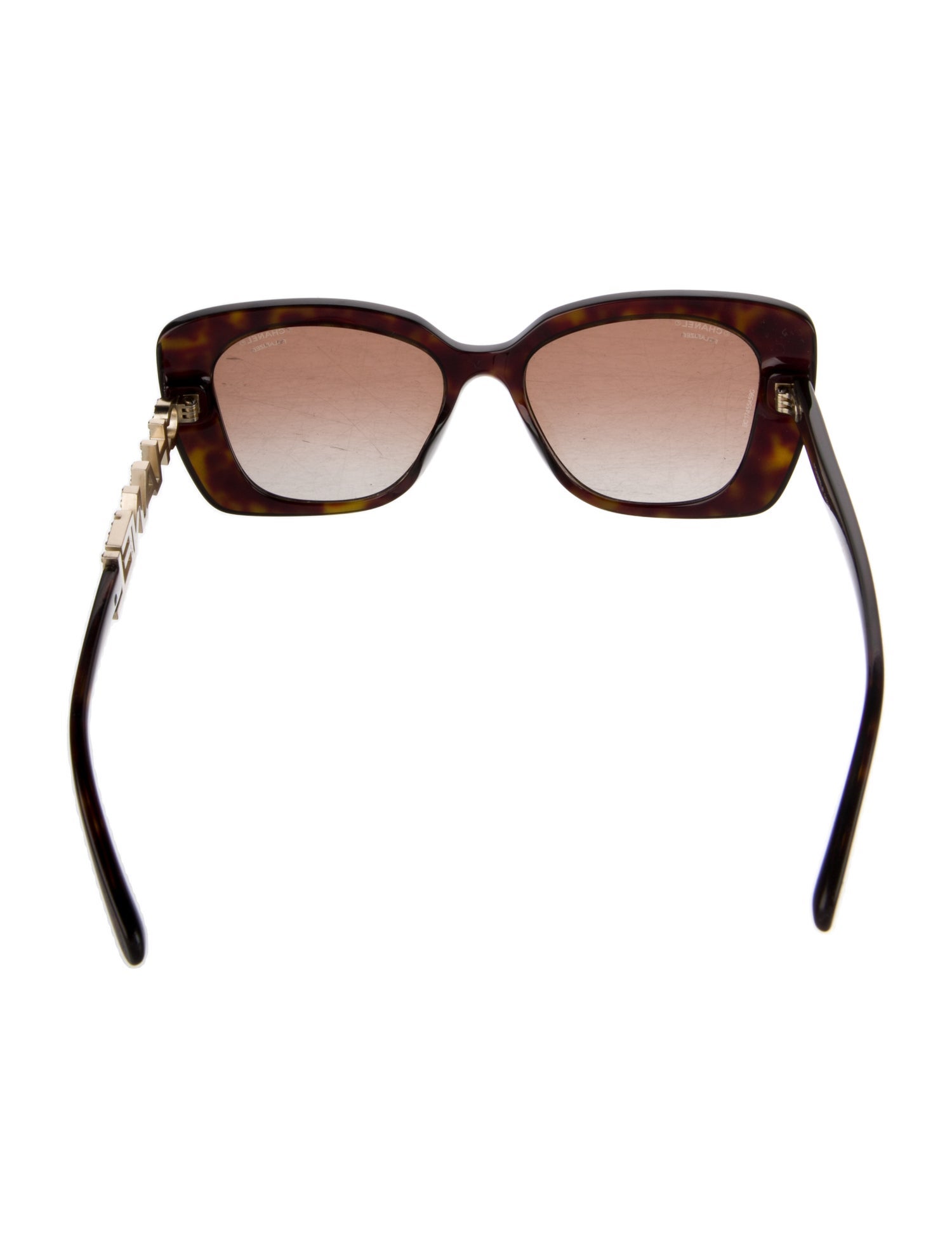Chanel Interlocking CC Logo Cat-Eye Sunglasses