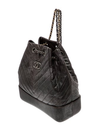 Chanel Small Chevron Gabrielle Backpack