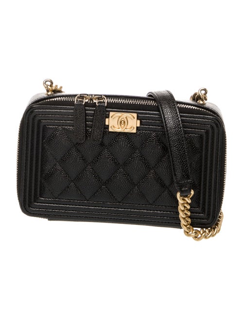 Chanel Small Boy Clutch w/ Chain