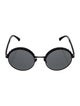 Chanel Interlocking CC Logo Round Sunglasses