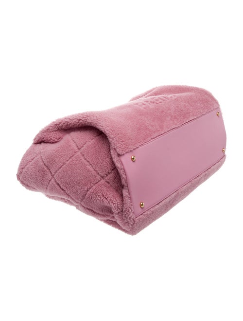 Chanel Medium Shearling Deauville Shopping Tote