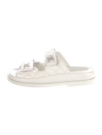 Chanel 2024 Interlocking CC Logo Slides