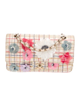 Chanel Classic Medium Flower Double Flap Bag