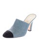 Chanel 2017 Interlocking CC Logo Mules