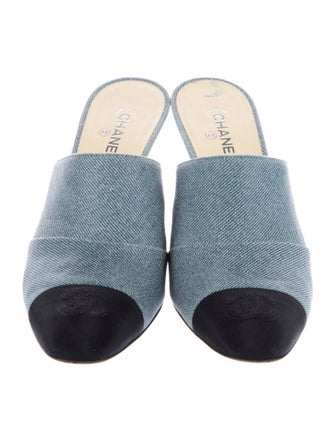 Chanel 2017 Interlocking CC Logo Mules