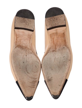 Chanel 2020 Interlocking CC Logo Ballet Flats