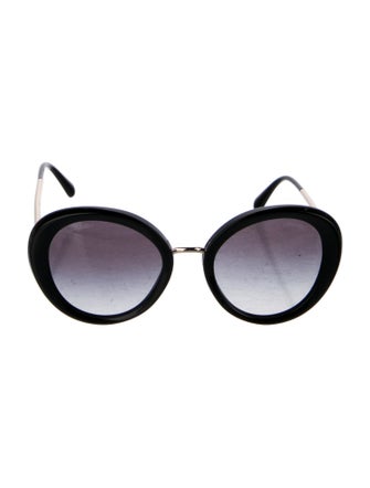 Chanel Interlocking CC Logo Oversize Sunglasses