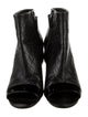 Chanel Interlocking CC Logo Leather Boots
