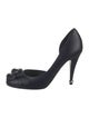 Chanel Interlocking CC Logo Leather D'Orsay Pumps