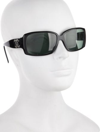 Chanel Interlocking CC Logo Oversize Sunglasses