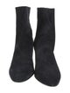 Chanel Interlocking CC Logo Suede Boots