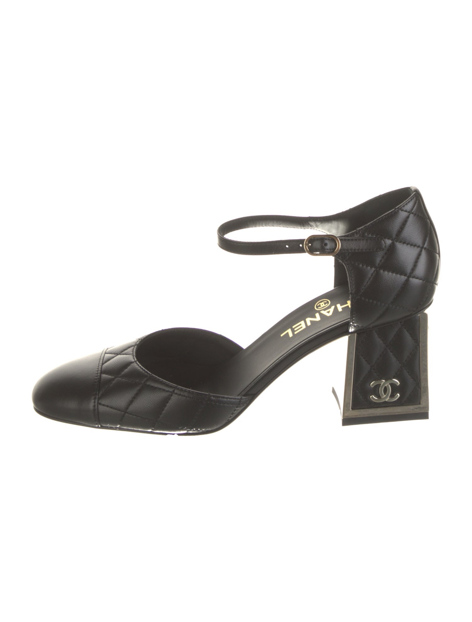 Chanel 2024 Interlocking CC Logo D'Orsay Pumps