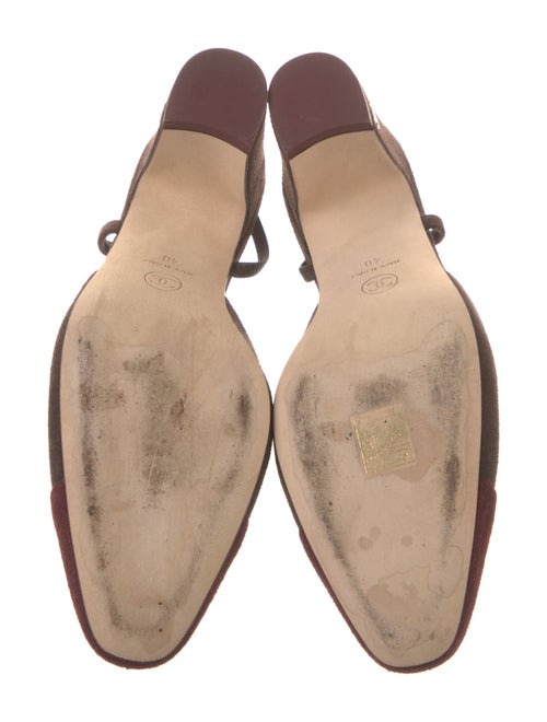 Chanel 2025 Interlocking CC Logo Slingback Pumps