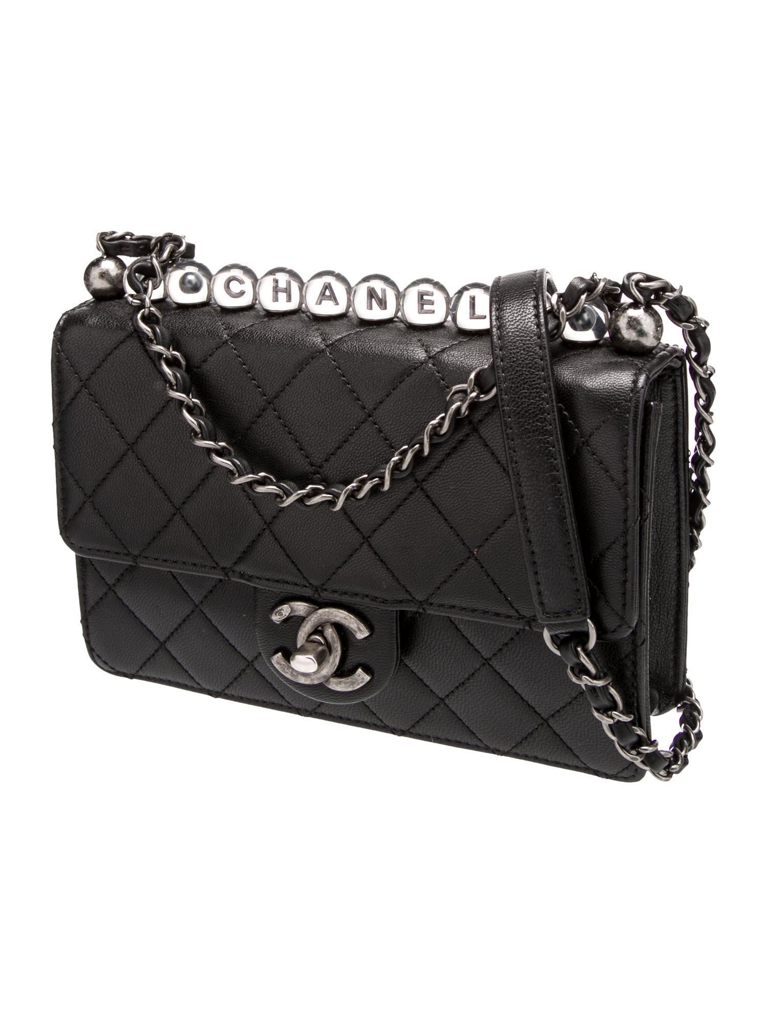 Chanel Medium Chic Pearls Flap Bag
