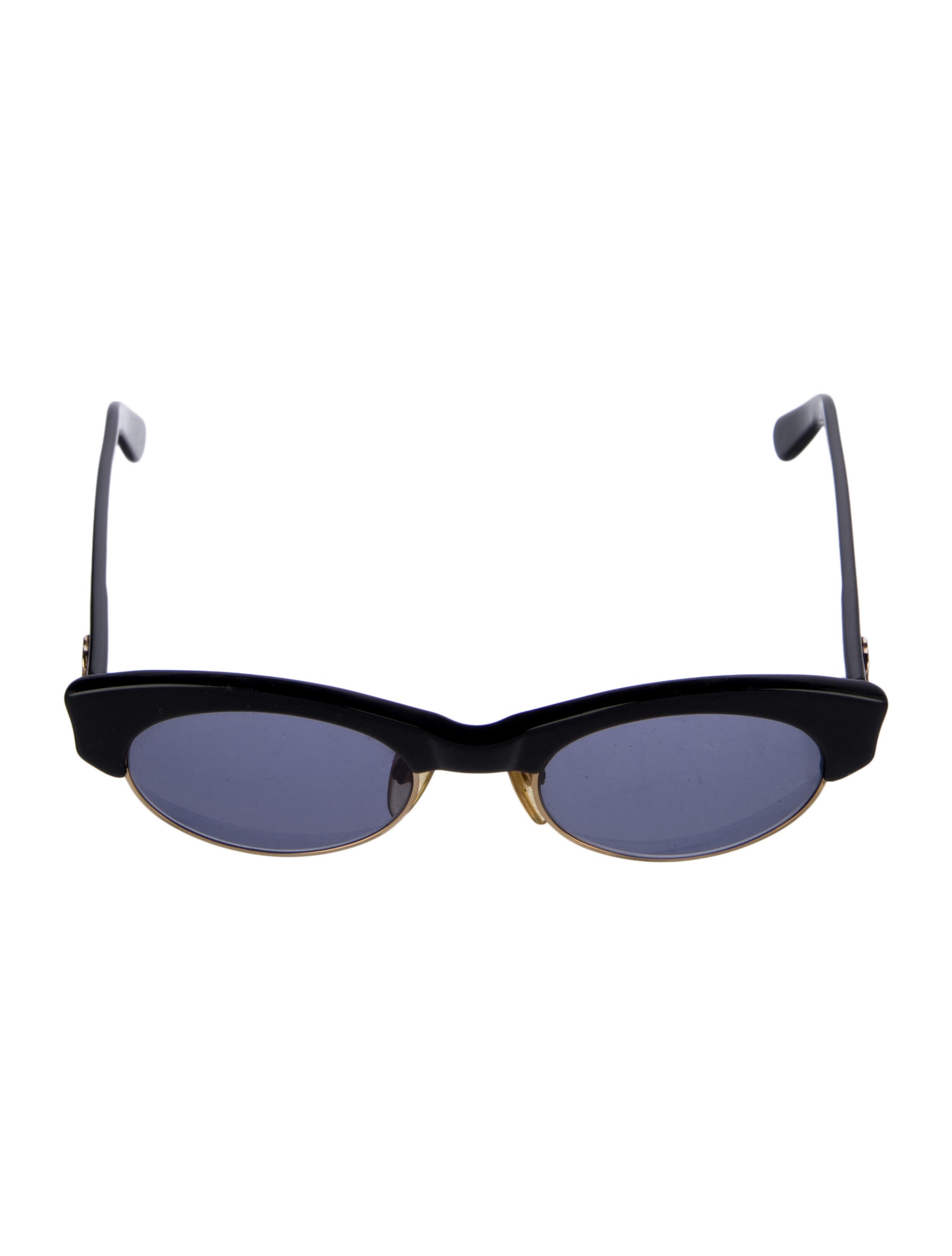 Chanel Vintage Interlocking CC Logo Sunglasses