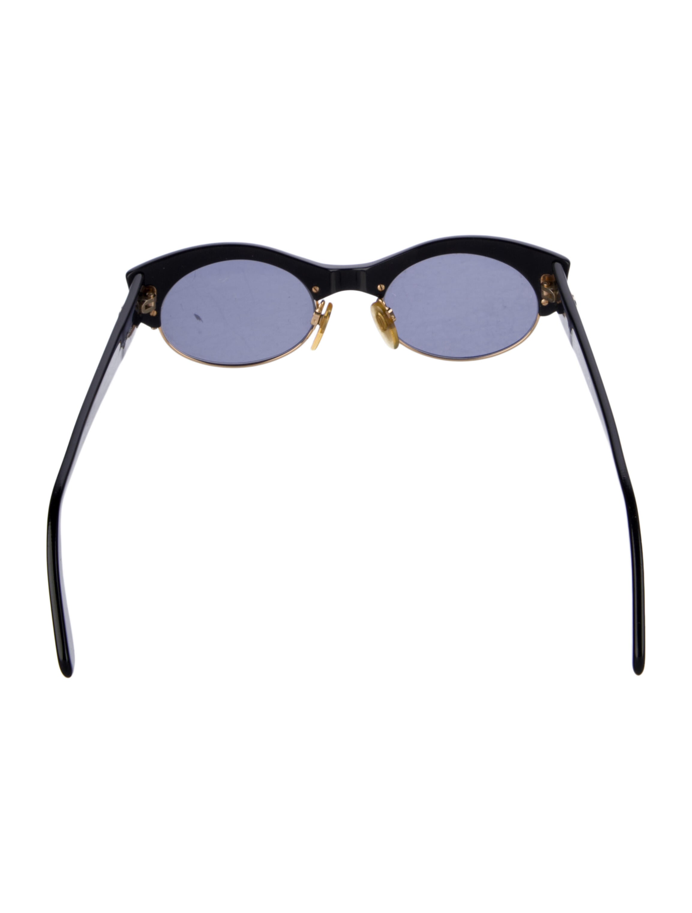 Chanel Vintage Interlocking CC Logo Sunglasses