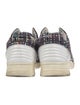 Chanel Interlocking CC Logo Tweed Sneakers